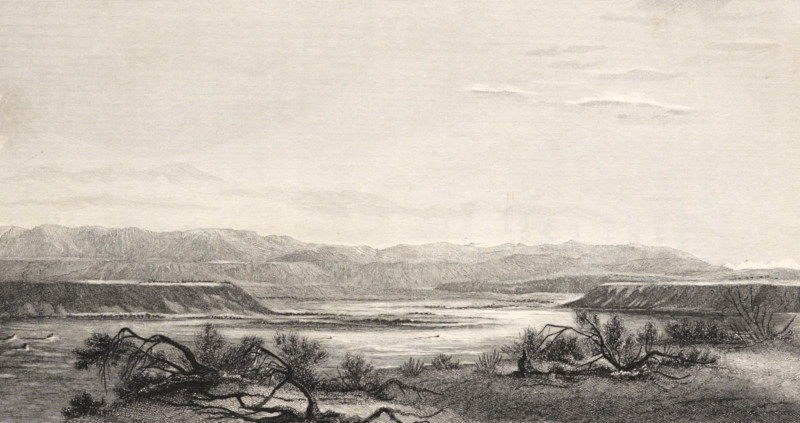 View of the Santa Cruz river