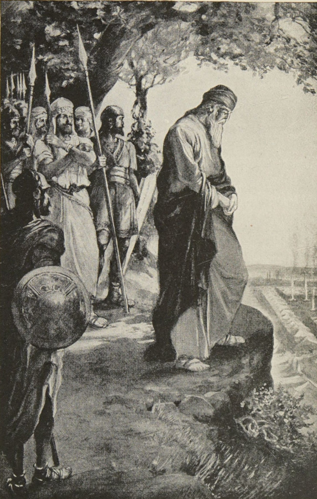 Balaam blesses Israel.